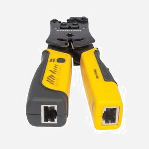 Intellinet 780124 Pince à Sertir RJ-11/RJ-12/RJ-22/RJ-45, Dimensions 220 x 80 x 25 mm, Noir/Jaune, Poids 513g, Quantité 1 pièce - Miniature 3