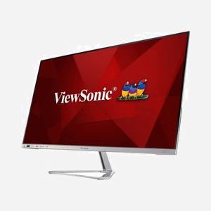 Viewsonic VX3276-2K-mhd-2 : Écran 32" QHD (2560x1440) IPS LED 4ms, 75Hz, HDMI/DisplayPort, Adaptive Sync, Argent, Haut-parleurs intégrés - Miniature 4