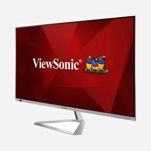 Viewsonic VX3276-2K-mhd-2 : Écran 32" QHD (2560x1440) IPS LED 4ms, 75Hz, HDMI/DisplayPort, Adaptive Sync, Argent, Haut-parleurs intégrés - Miniature 3
