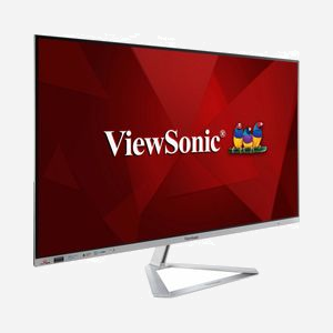 Viewsonic VX3276-2K-mhd-2 : Écran 32" QHD (2560x1440) IPS LED 4ms, 75Hz, HDMI/DisplayPort, Adaptive Sync, Argent, Haut-parleurs intégrés - Miniature 2