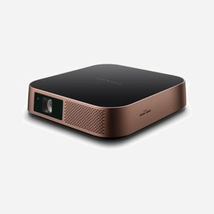 Viewsonic M2 Projecteur LED Focale Courte 1200 ANSI Lumens 1080p (1920x1080) HDMI 2.0, Ratio 1.23, Correction Trapèze, Haut-parleurs 6W, WiFi, Bluetooth