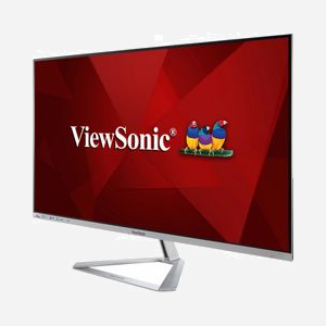Viewsonic VX3276-MHD-3 Ecran 32" LED Full HD (1920x1080) IPS 4ms 75Hz, HDMI/DisplayPort, VESA Adaptive Sync, Low-Blue-Light, Argent - Miniature 3