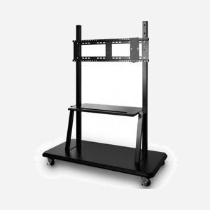 Viewsonic VB-STND-001-2C Pupitre Portable Noir pour Affichage 55" à 98" (139.7cm - 249cm), Charge Max. 150kg, Hauteur Ajustable 695-2160mm - Miniature 2