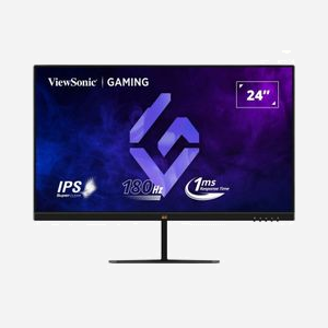 Viewsonic VX2479-HD-PRO Écran PC 23.8" LED Full HD IPS 1920x1080 1ms 180Hz AMD FreeSync HDMI/DisplayPort Noir - Miniature 1