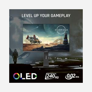 Viewsonic XG272-2K-OLED : Écran PC 27" OLED Quad HD (2560x1440) 240Hz, 0.01ms, 178°/178°, 450cd/m², 2xHDMI, 2xDisplayPort, Hub USB, Noir/Blanc - Miniature 2