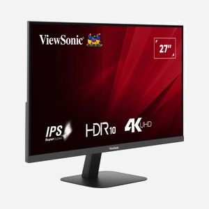 Viewsonic VA2708-4K-HD Écran PC 27" 4K Ultra HD LED IPS, 3840x2160, 4ms, HDMI 2.2, DisplayPort, HDR10, Couverture sRGB 104%, VESA 100x100 - Miniature 2