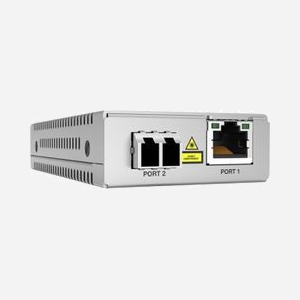 Allied Telesis AT-MMC2000/LC-960 Convertisseur Media Gigabit Ethernet 10/100/1000Base-T vers 1000Base-SX Multimode, 1310nm, 2km, LC, VLAN, Jumbo Frames - Miniature 2
