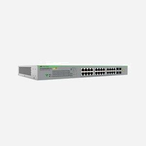 Allied Telesis AT-GS950/28PSV2-50 : Switch Gigabit Ethernet Non-géré 24 PoE RJ45 + 4 SFP, Montage en Rack, Budget PoE 185W