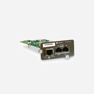 Vertiv Liebert IS-UNITY-SNMP Carte Réseau Interne 10/100BaseT(X) RJ-45, Ethernet, 100 Mbit/s, 7-12V, 3.6W, 75.5x15x37mm