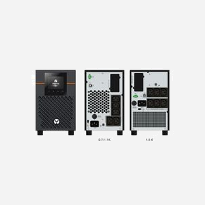 Onduleur Vertiv EDGE-1500IMT 1.5kVA/1350W Line-Interactive, Sinusoïde Pur, Entrée 166-278V, Sortie 200-240V, 5 prises C13, Port USB, Format Tower - Miniature 2