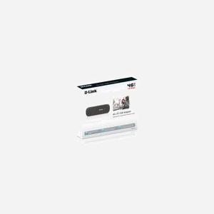 D-Link DWM-222 Modem USB 4G LTE Cat4 150Mbps/50Mbps, microSD, compatible Windows/macOS, Bandes 4G: 800/1800/2600MHz, UMTS: 900/2100MHz - Miniature 3