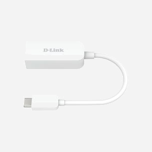 D-Link Adaptateur USB-C vers Ethernet 2.5G DUB-E250 - Interface USB Type-C, RJ-45, Débit 2500 Mbit/s, Compatible Windows/macOS, IEEE 802.3bz - Miniature 1