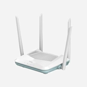 D-Link R15 Routeur EAGLE PRO AI AX1500 Wi-Fi 6 bi-bande 802.11ax 1201 Mbps/300 Mbps, 3 ports Gigabit LAN, WPA3, MU-MIMO, OFDMA, 4 antennes externes - Miniature 3