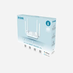 D-Link R15 Routeur EAGLE PRO AI AX1500 Wi-Fi 6 bi-bande 802.11ax 1201 Mbps/300 Mbps, 3 ports Gigabit LAN, WPA3, MU-MIMO, OFDMA, 4 antennes externes - Miniature 5