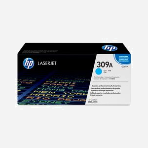 HP Cartouche Toner LaserJet Q2671A Cyan Original, 4000 pages, pour LaserJet 3500/3550, Technologie d'impression Smart, 120x410x185mm