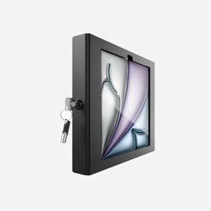 Compulocks 11APXB Support antivol 27,9 cm (11") Noir Aluminium pour iPad Air M2 11" 2024 (A2902, A2899, A2900), VESA 75/100mm, Serrure à clé (2 clés) - Miniature 3