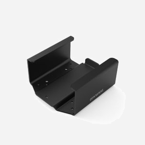 Compulocks MMEN24 Support Antivol pour Mac mini (2024, M4/M4 Pro) Noir - Montage Bureau/Mural 75x75/100x100mm - Aluminium - 680g - 2 Clés - Miniature 3