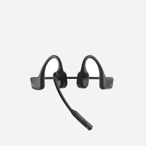SHOKZ C120-AN-BK Casque sans fil Bluetooth 29m, crochets auriculaires, microphone boom suppression de bruit, autonomie 16h, 35g - Miniature 5
