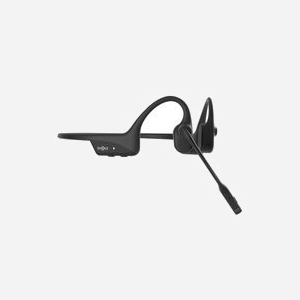SHOKZ C120-AN-BK Casque sans fil Bluetooth 29m, crochets auriculaires, microphone boom suppression de bruit, autonomie 16h, 35g - Miniature 2