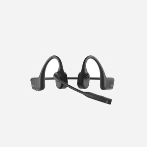 SHOKZ C120-AA-BK Casque sans fil Bluetooth USB-A, crochets auriculaires, microphone boom, suppression de bruit active, autonomie 16h, portée 29m - Miniature 5