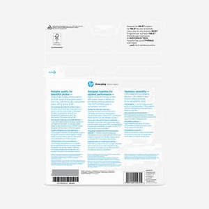 HP Papier Photo Semi-Brillant A4, 200g/m², 25 Feuilles, Q5451A - Spécifications : 210 x 297 mm, Noir/Bleu/Blanc, Utilisation Imprimantes Jet d'Encre - Miniature 3