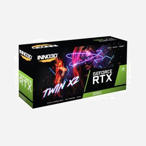 Inno3D GeForce RTX 3060 Twin X2 12Go GDDR6, 1320MHz, Boost 1777MHz, PCI Express 4.0, 1 HDMI 2.1, 3 DisplayPort 1.4a, 2 ventilateurs - Miniature 2