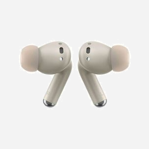 Motorola Moto Buds+ Écouteurs Bluetooth 5.3 Sable : Intra-aural, ANC, Dolby Atmos, Autonomie 8h/38h (boîtier), Recharge USB/Sans fil, IPX4
