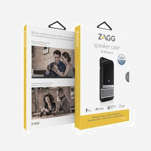 ZAGG IP6ZSC-BK0 Coque iPhone 6/6s 4.7" Noire avec Haut-Parleur Bluetooth Amovible et Batterie Externe 1800mAh (Autonomie 8h) - Miniature 3