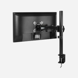 ARCTIC Z1 Basic Support Bureau pour Écran 13-32" (33-81.3cm), VESA 75/100, Pince Bureau (max 6cm), Inclinaison -15/+15°, Rotation 360°, Noir, Charge Max. 8kg - Miniature 2