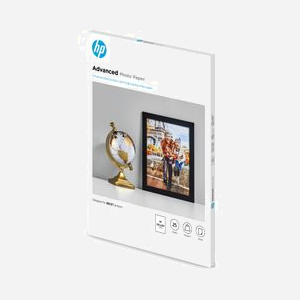 HP Papier Photo Advanced Glacé A4, 250 g/m², 210 x 297 mm, 25 feuilles, Finition Gloss, Q5456A - Usage Professionnel, Température 15-30°C - Miniature 2