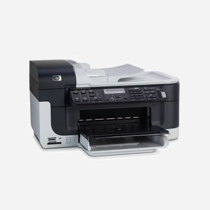 HP OfficeJet J6410 - Imprimante Jet d'Encre Thermique A4 Couleur 4800x1200 DPI 8.2ppm Noir, Copie/Scan/Fax Couleur, Ethernet, Lecteur de Cartes, LCD - Miniature 5