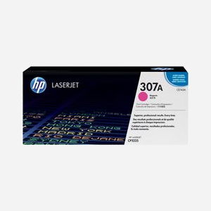 Cartouche Toner LaserJet HP 307A Magenta (CE743A) Original - Rendement Standard 7300 pages - Pour imprimantes LaserJet - Fabriqué au Japon
