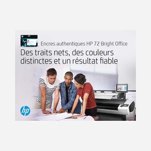 HP CH575A Cartouche d'Encre DesignJet 726 Noir Mat, 300ml, Encre Pigmentée, pour DesignJet T1200/T1300/T2300 eMFP - Miniature 2