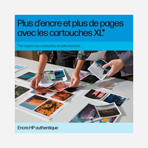 HP 933XL Cartouche d'Encre Cyan Jet d'Encre à Pigments, 8.5ml, 825 pages, Haut Rendement (XL), Code OEM CN054AE, Température 5-35°C - Miniature 3