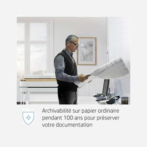 HP Cartouche DesignJet 711 Cyan CZ130A, encre Dye 29ml, pour T120/T520, 114x126x25mm, 60g, température 5-35°C - Miniature 2