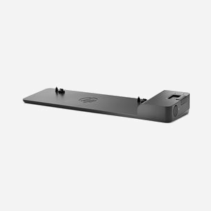 HP Station d'Accueil UltraSlim 2013 (D9Y32AA#ABB) : 4x USB 3.2 Gen 1, 2x DisplayPort, VGA, Ethernet, Audio, Compatibilité HP EliteBook, 44x368x107mm, 760g