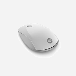 HP Souris Bluetooth Z5000 E5C13AA Laser Ambidextre 3 boutons 101.8x64.6x25mm 44g Compatible Windows macOS Chrome Android Bluetooth 3.0+HS Blanc - Miniature 2