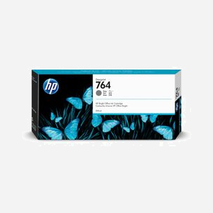 HP 764 Cartouche d'encre DesignJet Grise 300ml Dye-Based - Compatibilité HP DesignJet T3500 - Code OEM C1Q18A - Jet d'encre - Miniature 1