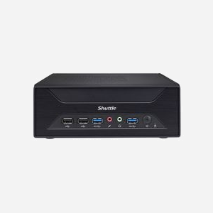 Shuttle XPC slim Barebone XH510G - Socket LGA 1200, Intel H510, DDR4 SO-DIMM (Max 64GB), PCI-E 4.0 x16, 2x M.2, SATA III, DP 1.4, HDMI 2.0a - Miniature 5