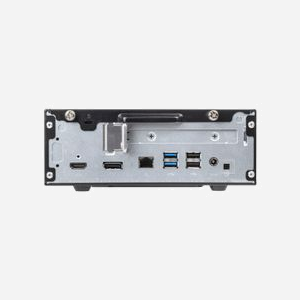 Shuttle XPC slim Barebone XH510G - Socket LGA 1200, Intel H510, DDR4 SO-DIMM (Max 64GB), PCI-E 4.0 x16, 2x M.2, SATA III, DP 1.4, HDMI 2.0a - Miniature 3