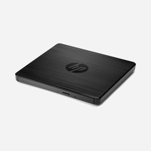 HP Lecteur DVD±RW Externe USB 2.0 Noir F2B56AA, CD 24x DVD+R/RW 8x, DVD-R 8x Double Couche 8x, Lecture CD 24x DVD-ROM 8x, 144x137.5x14mm, Compatible Windows/macOS - Miniature 1