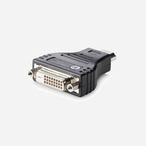 HP Adaptateur HDMI Femelle vers DVI-D Mâle, résolution 1920x1080, Dimensions 58.2 x 41 x 15 mm, Poids 23g, Série Professionnelle F5A28AA - Miniature 1