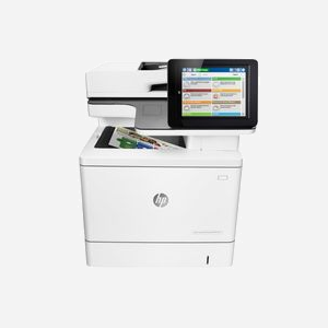 HP Color LaserJet Enterprise M577dn - Multifonction Laser Couleur A4 38ppm, 1200x1200 DPI, Numérisation 600 DPI, ADF 100 feuilles, Recto-Verso Auto, Ethernet - Miniature 2