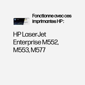 HP Toner LaserJet 508A Jaune (CF362A) - Cartouche Originale, Rendement Standard 5000 Pages, Impression Laser, 10-32.5°C, Japon - Miniature 2