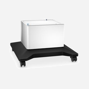 HP Armoire Imprimante LaserJet F2A73A Gris - 633x599x381mm - 18.5kg - Compatibilité LaserJet Enterprise M506/MFP M527 series - Miniature 2
