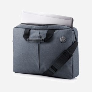 HP Sacoche Value Topload 15.6" Gris - Malette Synthétique pour PC Portable jusqu'à 15.6" - 400x280x65mm - Poche téléphone & Stylo - Bandoulière amovible - Miniature 3