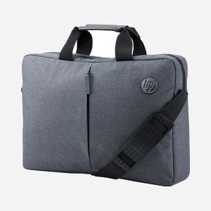 HP Sacoche Value Topload 15.6" Gris - Malette Synthétique pour PC Portable jusqu'à 15.6" - 400x280x65mm - Poche téléphone & Stylo - Bandoulière amovible - Miniature 1