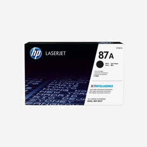 HP Toner LaserJet 87A CF287A Noir Original - 8550 pages - Imprimantes Compatibles : HP - Technologie JetIntelligence