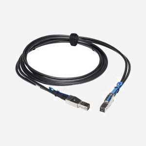 Lenovo 00YL849 : Câble SAS 12 Gbit/s, 2 m, SFF-8644 vers SFF-8644, Mâle/Mâle, AWG 30, Noir, 150g - Miniature 1
