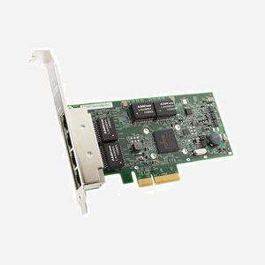 Lenovo ThinkSystem Broadcom 5719 Adaptateur Ethernet Interne 1000 Mbit/s, 4 ports RJ-45, Interface PCI Express, 132x19x65mm, pour Serveur/Station de Travail
